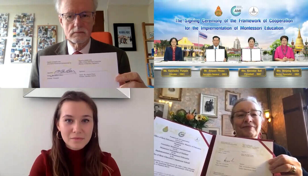 Signing Ceremony OBEC, MAT, AMI